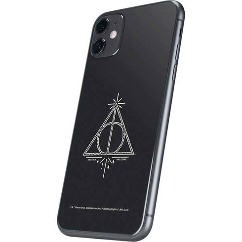 Wizarding Worlds Harry Potter Deathly Hallows Symbol iPhone 11 Skin