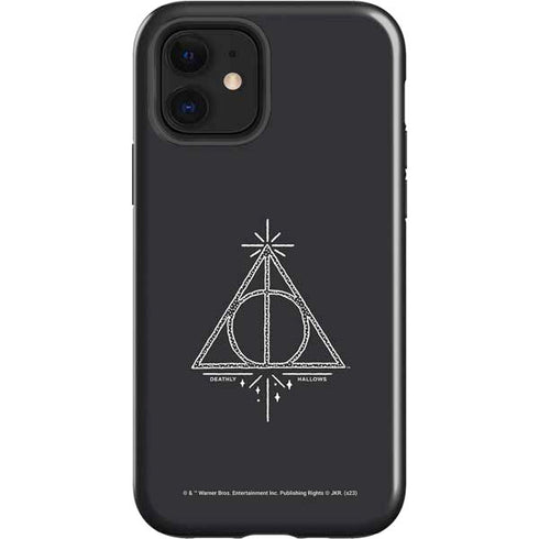 Wizarding Worlds Harry Potter Deathly Hallows Symbol iPhone 12 Impact Case
