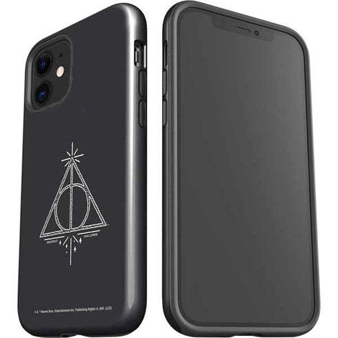 Wizarding Worlds Harry Potter Deathly Hallows Symbol iPhone 12 Impact Case