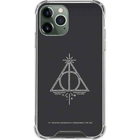 Wizarding Worlds Harry Potter Deathly Hallows Symbol iPhone 12 Pro Clear Case