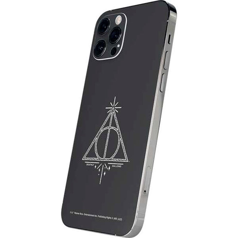 Wizarding Worlds Harry Potter Deathly Hallows Symbol iPhone 12 Pro Max Skin