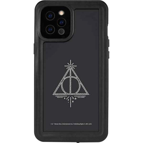 Wizarding Worlds Harry Potter Deathly Hallows Symbol iPhone 12 Pro Max Waterproof Case