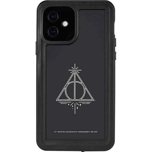 Wizarding Worlds Harry Potter Deathly Hallows Symbol iPhone 12 Waterproof Case