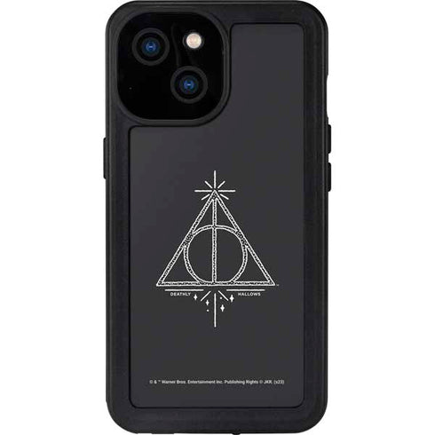 Wizarding Worlds Harry Potter Deathly Hallows Symbol iPhone 13 Mini Waterproof Case
