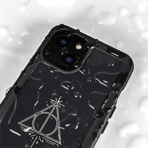 Wizarding Worlds Harry Potter Deathly Hallows Symbol iPhone 13 Mini Waterproof Case