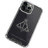 Wizarding Worlds Harry Potter Deathly Hallows Symbol iPhone 13 Pro Clear Case