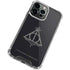 Wizarding Worlds Harry Potter Deathly Hallows Symbol iPhone 13 Pro Max Clear Case
