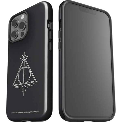 Wizarding Worlds Harry Potter Deathly Hallows Symbol iPhone 13 Pro Max Impact Case