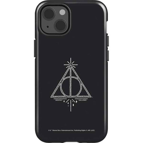 Wizarding Worlds Harry Potter Deathly Hallows Symbol iPhone 15 Impact Case