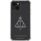 Wizarding Worlds Harry Potter Deathly Hallows Symbol iPhone 14 Plus Clear Case