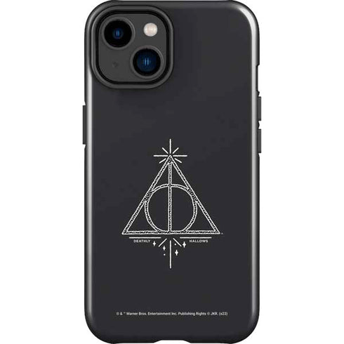 Wizarding Worlds Harry Potter Deathly Hallows Symbol iPhone 14 Plus Impact Case
