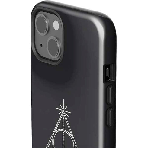 Wizarding Worlds Harry Potter Deathly Hallows Symbol iPhone 14 Plus Impact Case