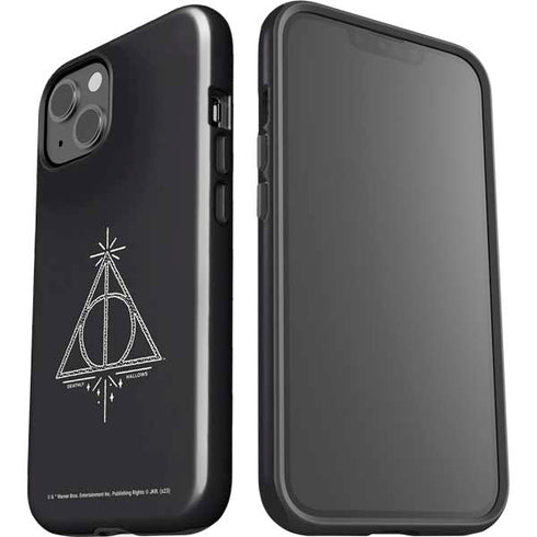 Wizarding Worlds Harry Potter Deathly Hallows Symbol iPhone 14 Plus Impact Case