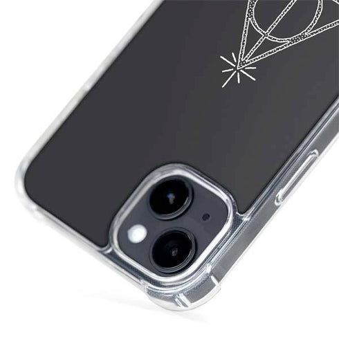 Wizarding Worlds Harry Potter Deathly Hallows Symbol iPhone 15 Plus MagSafe Case