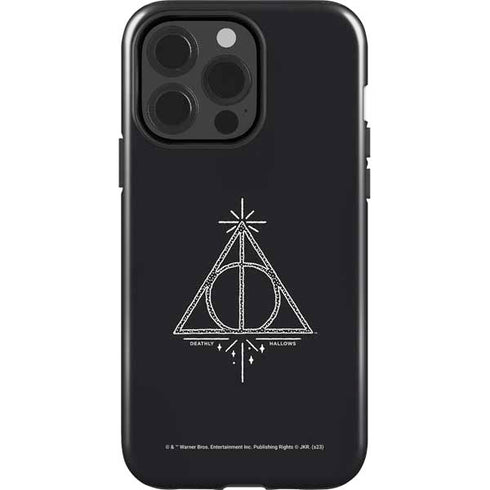 Wizarding Worlds Harry Potter Deathly Hallows Symbol iPhone 14 Pro Impact Case