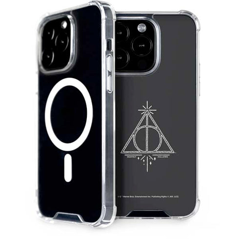 Wizarding Worlds Harry Potter Deathly Hallows Symbol iPhone 15 Pro MagSafe Case