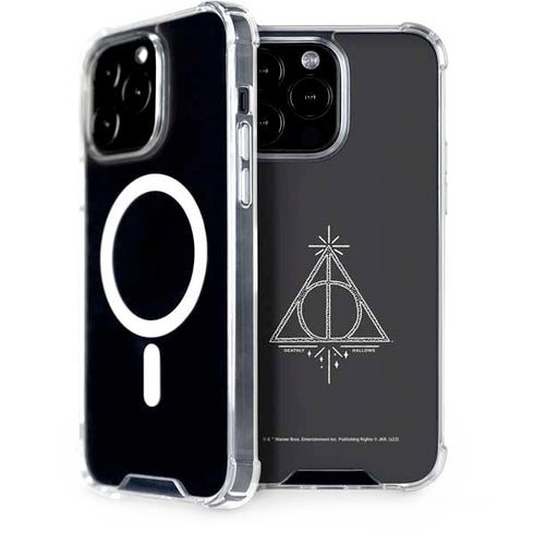 Wizarding Worlds Harry Potter Deathly Hallows Symbol iPhone 14 Pro Max MagSafe Case