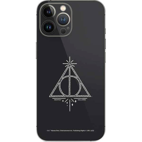 Wizarding Worlds Harry Potter Deathly Hallows Symbol iPhone 14 Pro Max Skin