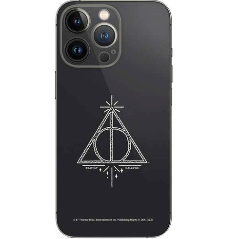 Wizarding Worlds Harry Potter Deathly Hallows Symbol iPhone 15 Pro Skin