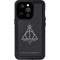 Wizarding Worlds Harry Potter Deathly Hallows Symbol iPhone 14 Pro Waterproof Case