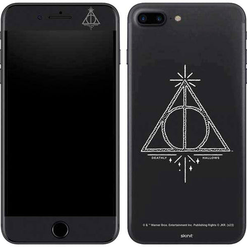 Wizarding Worlds Harry Potter Deathly Hallows Symbol iPhone 8 Plus Skin