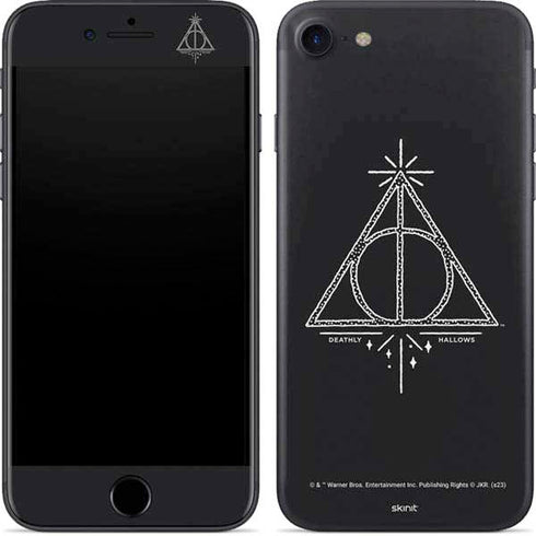 Wizarding Worlds Harry Potter Deathly Hallows Symbol iPhone 8 Skin