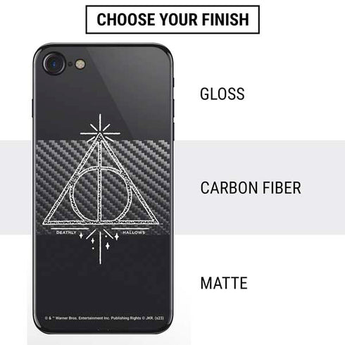 Wizarding Worlds Harry Potter Deathly Hallows Symbol iPhone SE (2nd & 3rd Gen) Skin