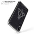Wizarding Worlds Harry Potter Deathly Hallows Symbol iPhone XR Clear Case