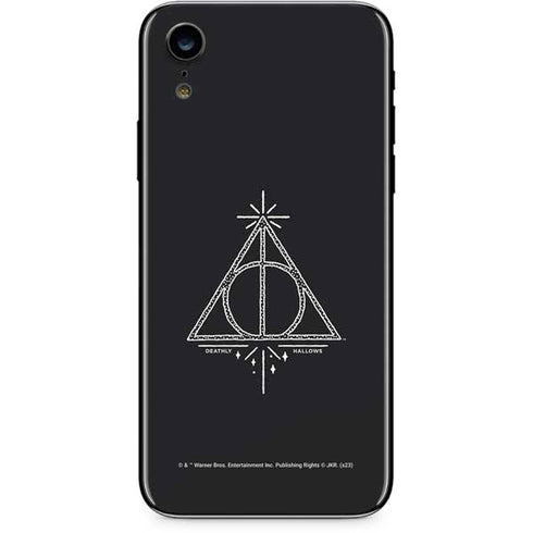 Wizarding Worlds Harry Potter Deathly Hallows Symbol iPhone XR Skin