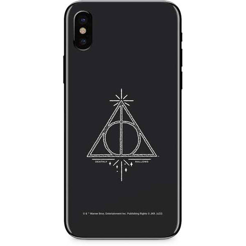 Wizarding Worlds Harry Potter Deathly Hallows Symbol iPhone XS Max Skin