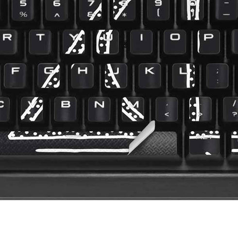 Wizarding Worlds Harry Potter Deathly Hallows Symbol K95 RGB PLATINUM Mechanical Gaming Keyboard Skin