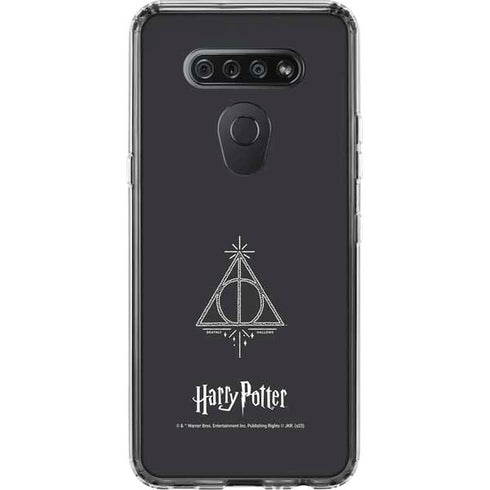 Wizarding Worlds Harry Potter Deathly Hallows Symbol LG K51/Q51 Clear Case