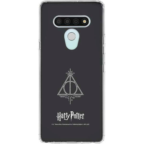 Wizarding Worlds Harry Potter Deathly Hallows Symbol LG Stylo 6 Clear Case