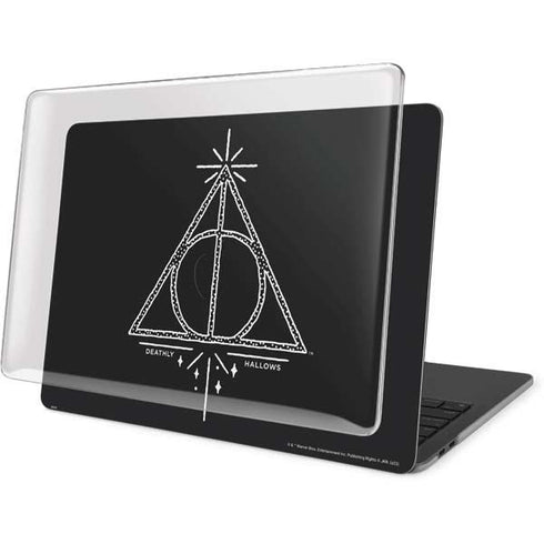 Wizarding Worlds Harry Potter Deathly Hallows Symbol MacBook Pro 13in (2020) Case plus Skin