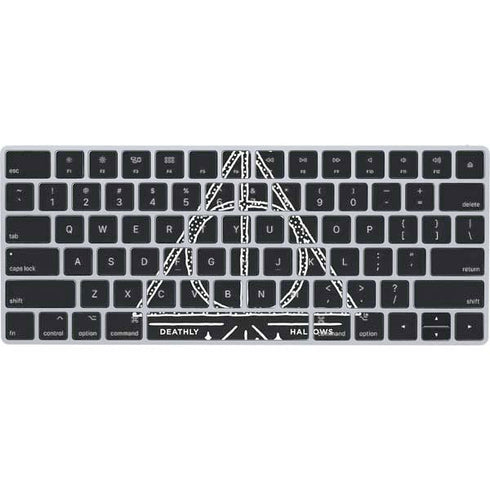 Wizarding Worlds Harry Potter Deathly Hallows Symbol Magic Keyboard Skin