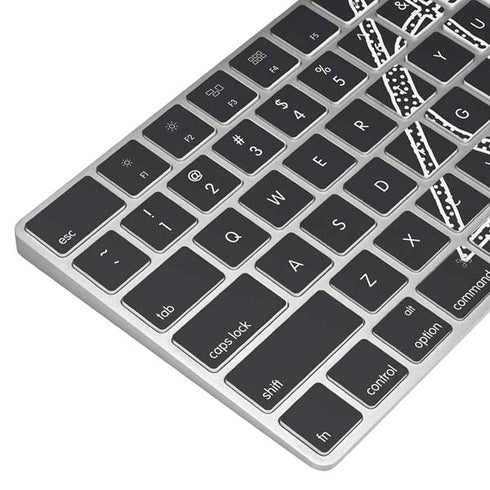 Wizarding Worlds Harry Potter Deathly Hallows Symbol Magic Keyboard Skin