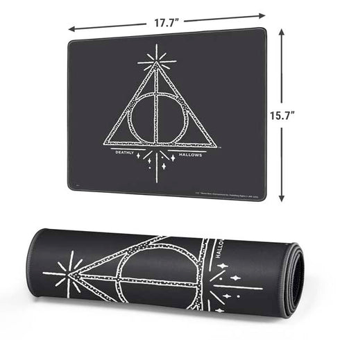 Wizarding Worlds Harry Potter Deathly Hallows Symbol Gaming Mouse Pad