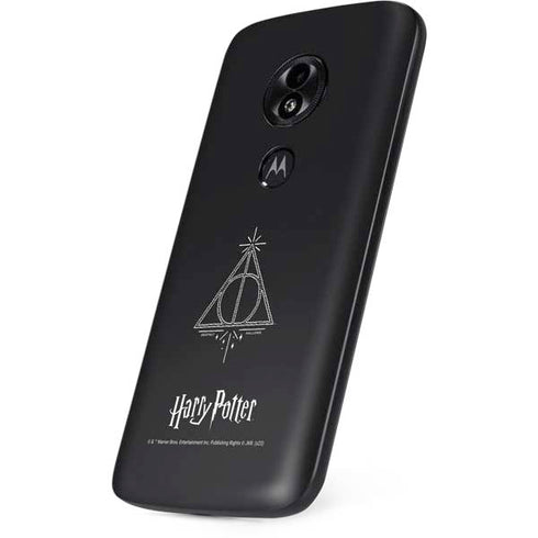 Wizarding Worlds Harry Potter Deathly Hallows Symbol Moto E5 Play Skin