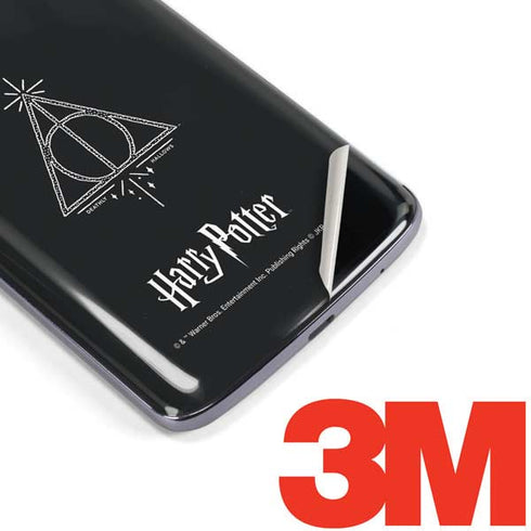 Wizarding Worlds Harry Potter Deathly Hallows Symbol Moto E5 Plus Skin