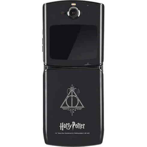 Wizarding Worlds Harry Potter Deathly Hallows Symbol Motorola RAZR Skin