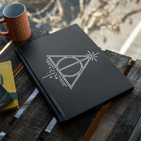 Wizarding Worlds Harry Potter Deathly Hallows Symbol MSI GS65 Stealth Laptop Skin