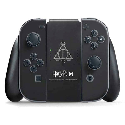 Wizarding Worlds Harry Potter Deathly Hallows Symbol Nintendo Switch (2017-2021) Joy-Con Controller Skin