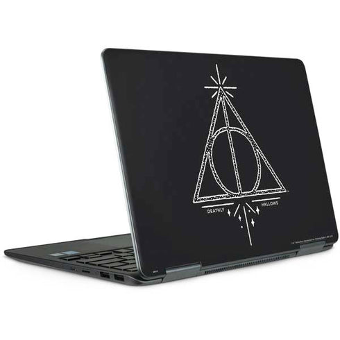Wizarding Worlds Harry Potter Deathly Hallows Symbol Notebook 9 Pro 13in (2017) Skin