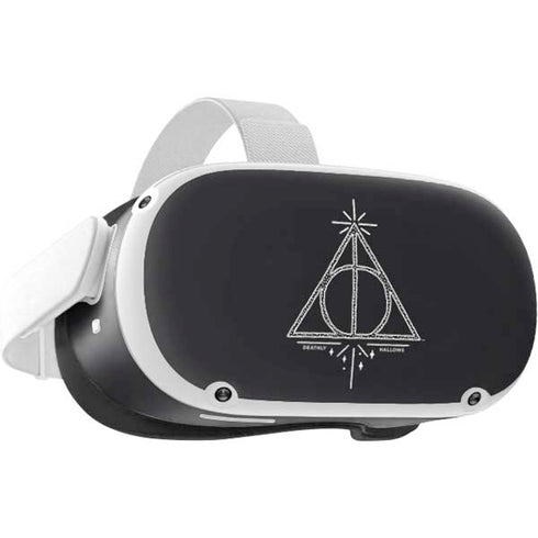 Wizarding Worlds Harry Potter Deathly Hallows Symbol Oculus Quest 2 Skin