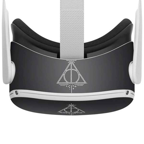 Wizarding Worlds Harry Potter Deathly Hallows Symbol Oculus Quest 2 Skin