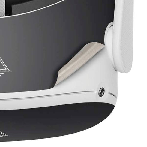 Wizarding Worlds Harry Potter Deathly Hallows Symbol Oculus Quest 2 Skin