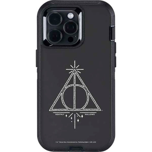 Wizarding Worlds Harry Potter Deathly Hallows Symbol Otterbox Defender iPhone Skin