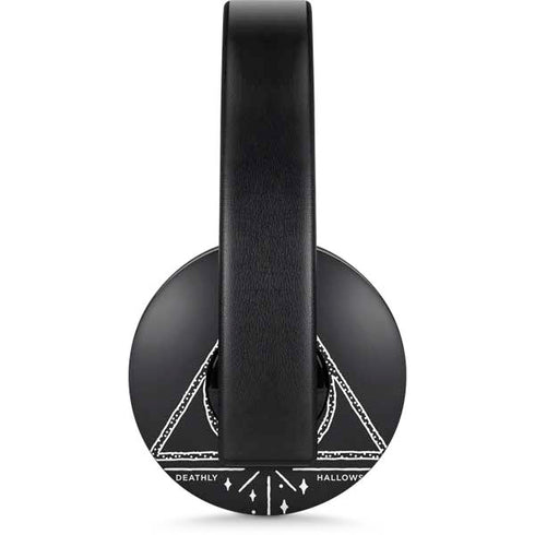 Wizarding Worlds Harry Potter Deathly Hallows Symbol PlayStation 4 Gold Wireless Headset Skin