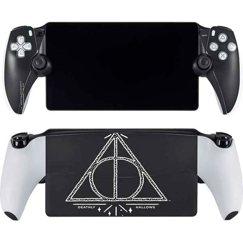 Wizarding Worlds Harry Potter Deathly Hallows Symbol PlayStation Portal Remote Player Skin