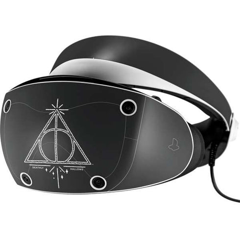 Wizarding Worlds Harry Potter Deathly Hallows Symbol PlayStation VR2 Skin